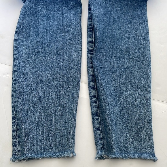 MOTHER The Stunner Ankle Fray Classic Blue Women's Jeans in Whiplash Size 27 - Picture 15 of 17